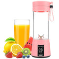 Portable Mini Juicer – Rechargeable USB Blender for Fresh Smoothies & Juices